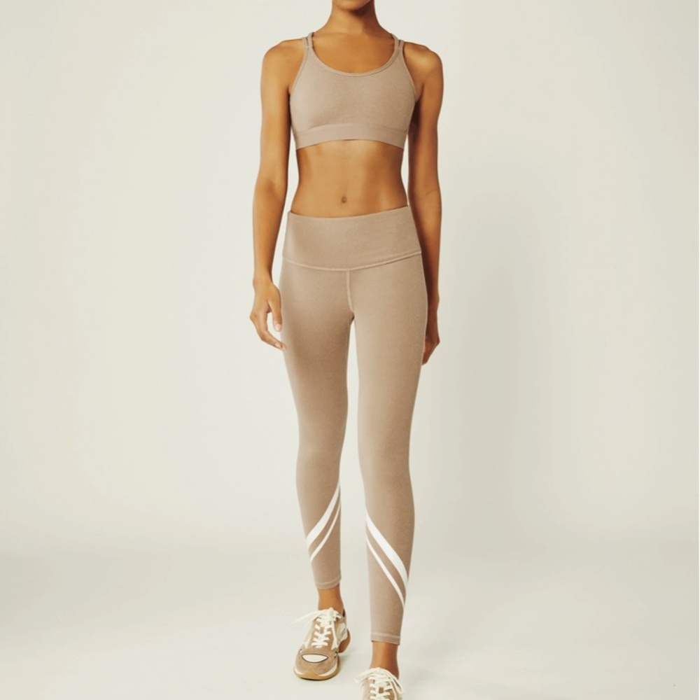 Tory Sport melange set in natural heather